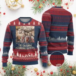 We The People Ugly Christmas Sweater Native American Sweater Tribe Chief Xmas Gifts – VertexNest LLC