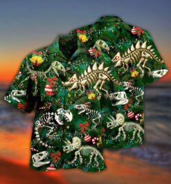 Dinosaur Dear Santa I Am A Jurassic Park Dinosaur Christmas Hawaiian Shirt