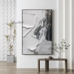 Modern Abstract Texture Acrylic Canvas Paintings Wall Decor Picture Art 100% Hand-painted Latest Design Oil Painting Free Ship